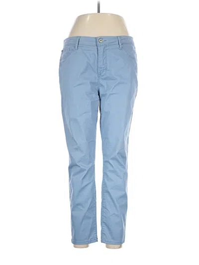 Pre-owned Curve Appeal Casual Pants In Blue