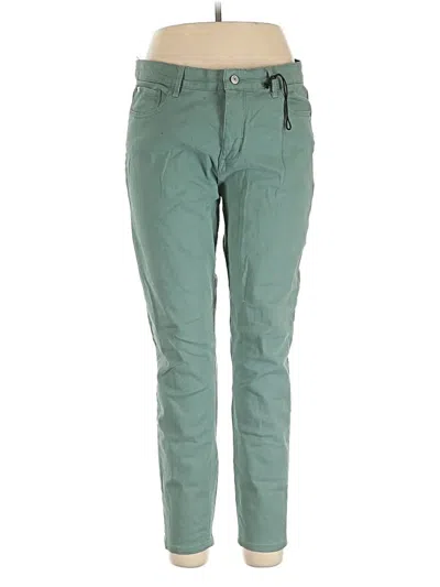 Pre-owned Curve Appeal Casual Pants In Green