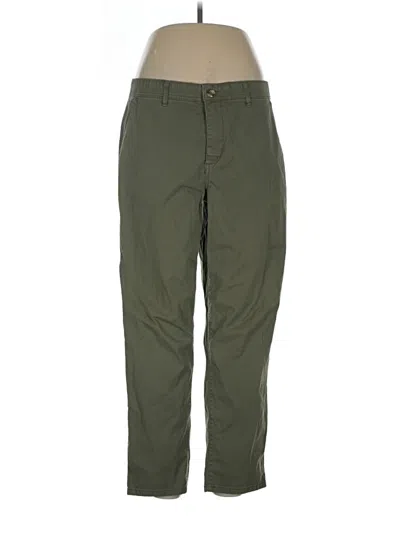 Pre-owned Curve Appeal Casual Pants In Green