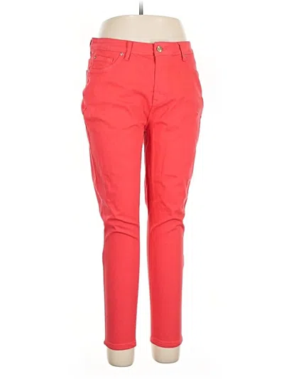 Pre-owned Curve Appeal Casual Pants In Red
