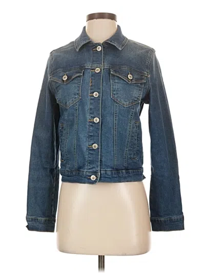 Pre-owned Curve Appeal Denim Jacket In Blue
