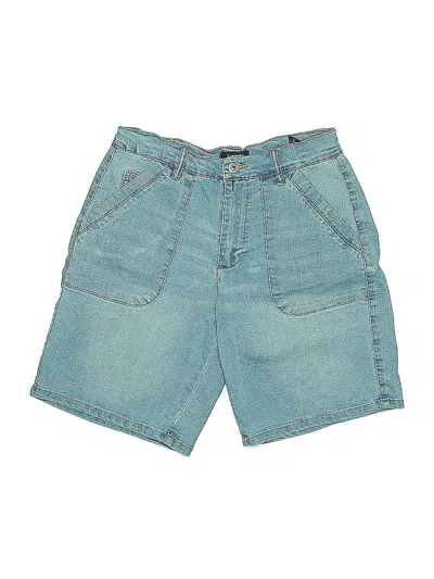 Pre-owned Curve Appeal Denim Shorts In Blue