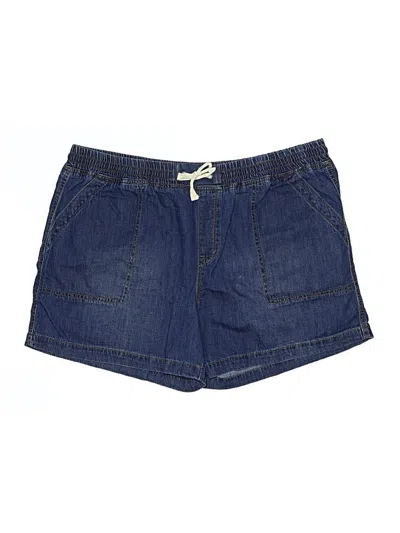 Pre-owned Curve Appeal Denim Shorts In Blue