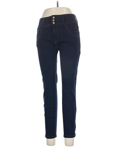 Pre-owned Curve Appeal Jeans In Blue