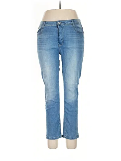 Pre-owned Curve Appeal Jeans In Blue