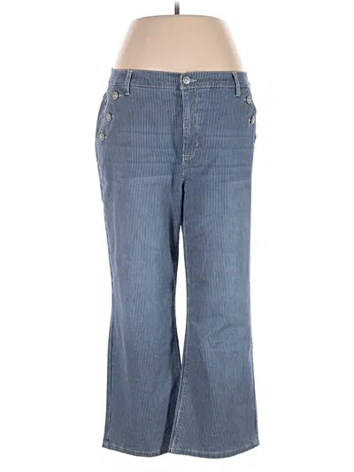 Pre-owned Curve Appeal Jeans In Blue