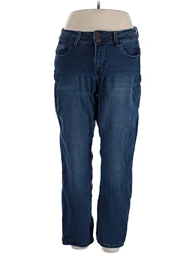 Pre-owned Curve Appeal Jeans In Blue