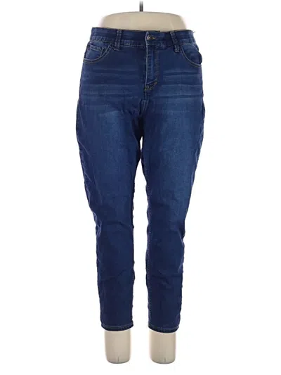 Pre-owned Curve Appeal Jeans In Blue