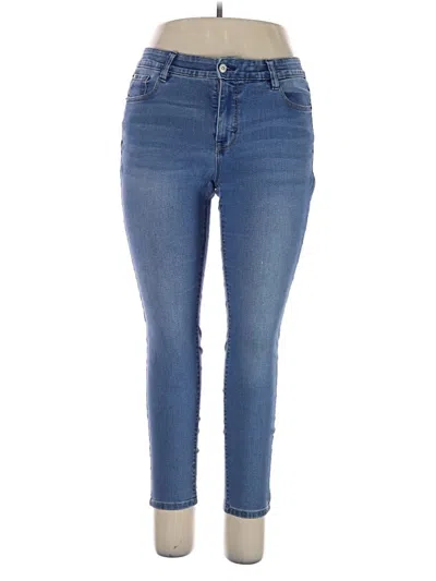 Pre-owned Curve Appeal Jeans In Blue