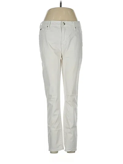 Pre-owned Curve Appeal Jeans In Ivory