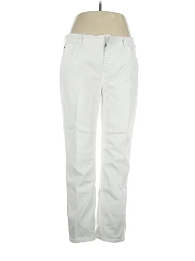 Pre-owned Curve Appeal Jeans In Ivory