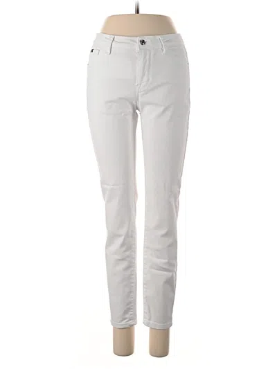 Pre-owned Curve Appeal Jeans In Ivory