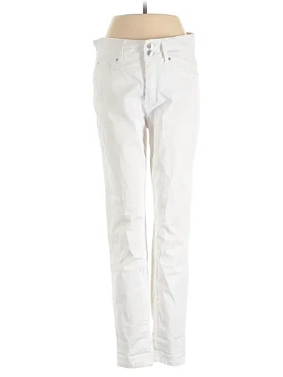 Pre-owned Curve Appeal Jeans In White