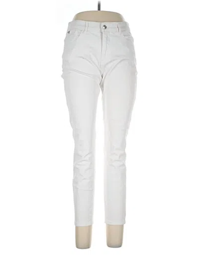 Pre-owned Curve Appeal Jeans In White