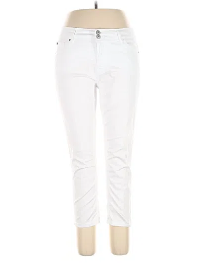 Pre-owned Curve Appeal Jeans In White