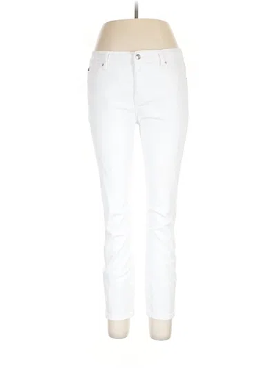 Pre-owned Curve Appeal Jeans In White