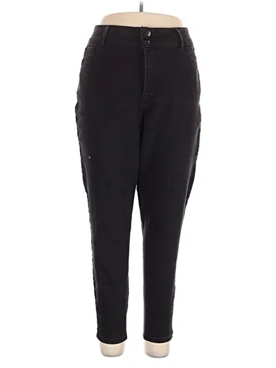 Pre-owned Curve Appeal Jeggings In Black