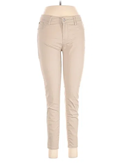Pre-owned Curve Appeal Jeggings In Tan