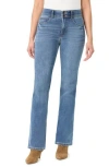 Curve Appeal Joslin High Waist Bootcut Jeans In Capri