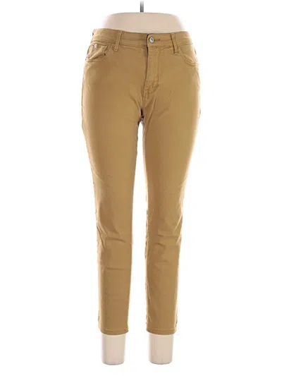 Pre-owned Curve Appeal Khaki Pant In Brown