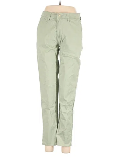 Pre-owned Curve Appeal Khaki Pant In Green