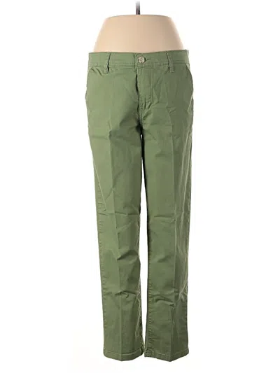 Pre-owned Curve Appeal Khaki Pant In Green
