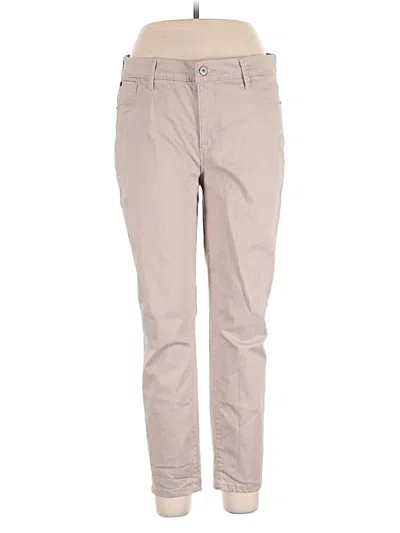 Pre-owned Curve Appeal Khaki Pant In Tan