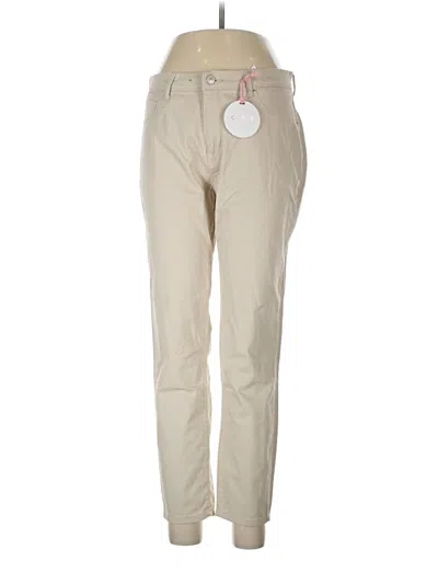 Pre-owned Curve Appeal Khaki Pant In White