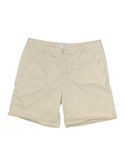 Pre-owned Curve Appeal Khaki Shorts In Tan