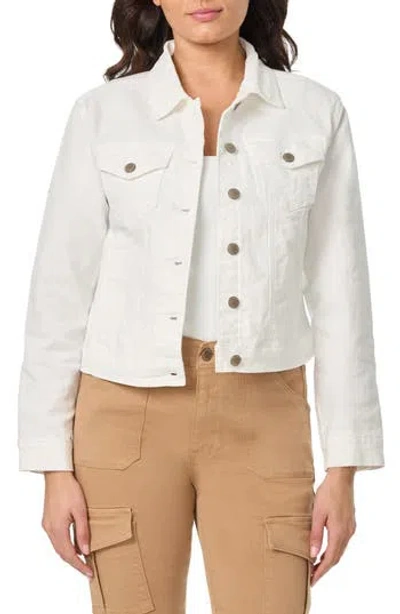 Curve Appeal Premium Essential Jacket In White