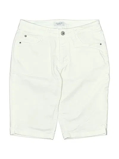 Pre-owned Curve Appeal Shorts In White