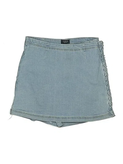 Pre-owned Curve Appeal Skort In Blue