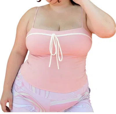 Curve Market Prove Me Wrong Tank Top In Pink