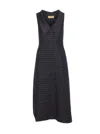 Curvel Dresses In Black