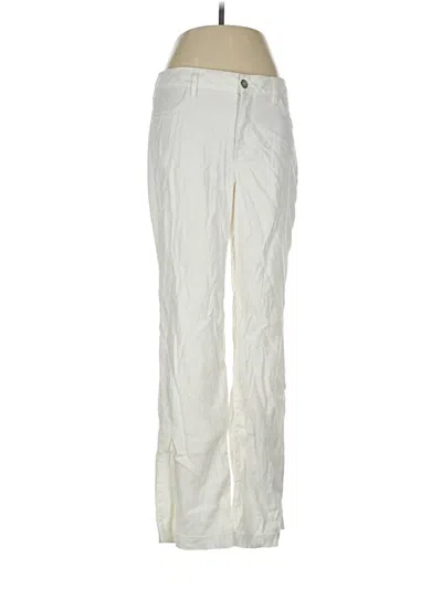 Pre-owned Curves 360 By Nydj Casual Pants In White