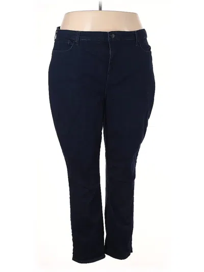 Pre-owned Curves 360 By Nydj Jeans In Blue