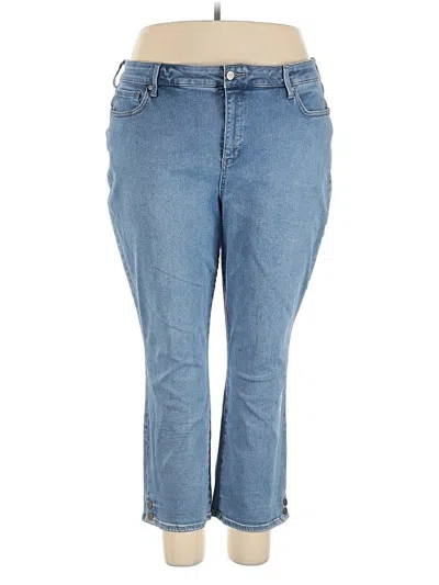 Pre-owned Curves 360 By Nydj Jeans In Blue