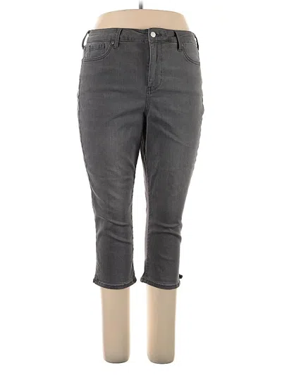 Pre-owned Curves 360 By Nydj Jeans In Gray