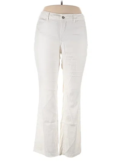 Pre-owned Curves 360 By Nydj Jeans In White