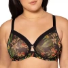 Curvy Couture Full Coverage Underwire Full Coverage Bra 1311 In Black
