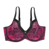 Curvy Couture Full Coverage Underwire Full Coverage Bra 1311 In Multi