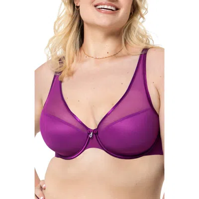 Curvy Couture Underwire Plunge Bra