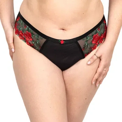 Curvy Couture Womens Briefs 1615 In Black
