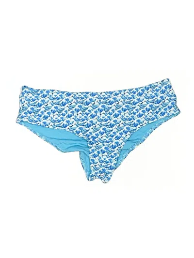 Pre-owned Curvy Kate Swimsuit Bottoms In Blue