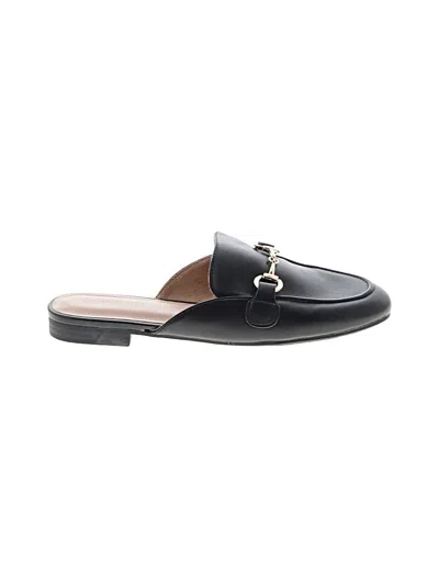Pre-owned Cushionaire Mule/clog In Black