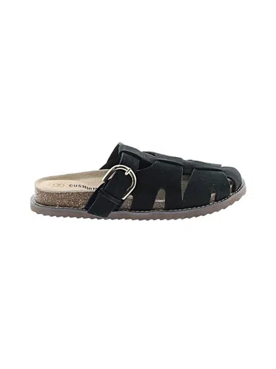 Pre-owned Cushionaire Mule/clog In Black