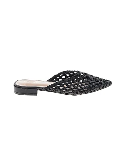 Pre-owned Cushionaire Mule/clog In Black