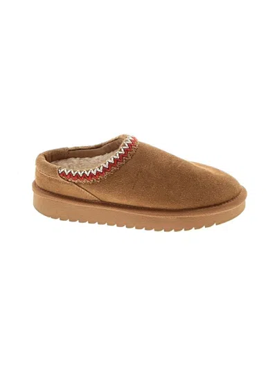 Pre-owned Cushionaire Mule/clog In Tan