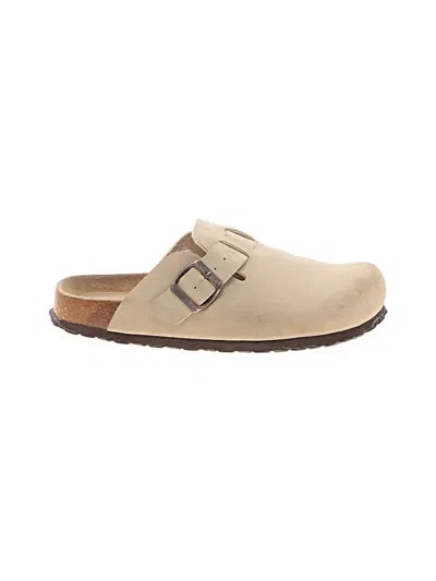 Pre-owned Cushionaire Mule/clog In Tan