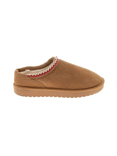 Pre-owned Cushionaire Mule/clog In Tan